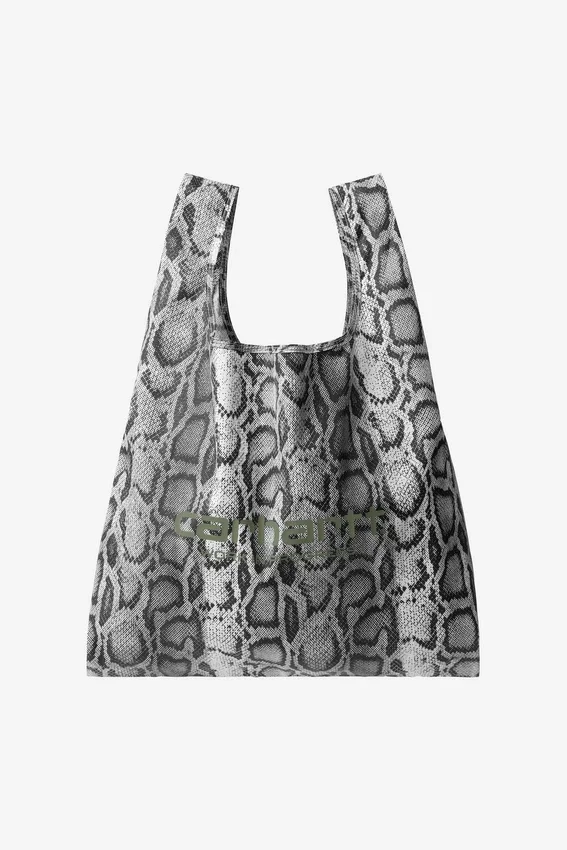 Bolsa de la compra plegable con estampado de camuflaje serpiente Bolsa de la compra plegable con estampado de camuflaje serpiente