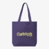 Bolso tote de lona con estampado