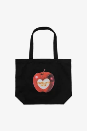Bolso tote de lona con estampado