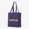 Bolso tote de lona con estampado