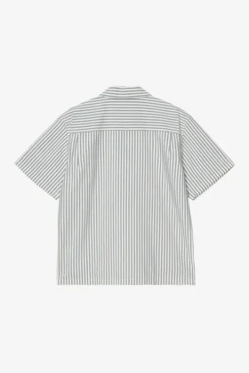 Camisa de manga corta a rayas Leavel