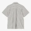 Camisa de manga corta a rayas Leavel