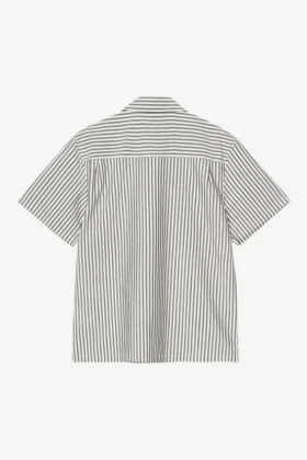 Camisa de manga corta a rayas Leavel
