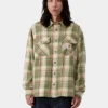 Camisa tipo túnica a cuadros