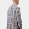 Camisa tipo túnica a cuadros