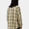 Camisa tipo túnica a cuadros