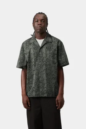 Camisas de manga corta con estampado Snake Camo