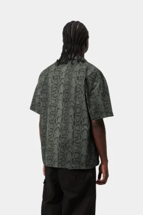 Camisas de manga corta con estampado Snake Camo