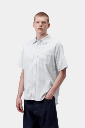 Camisas de manga corta Keene Stripe Camisas de manga corta Keene Stripe