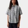 Camisas de manga corta Snake Camo para mujer Camisas de manga corta Snake Camo para mujer
