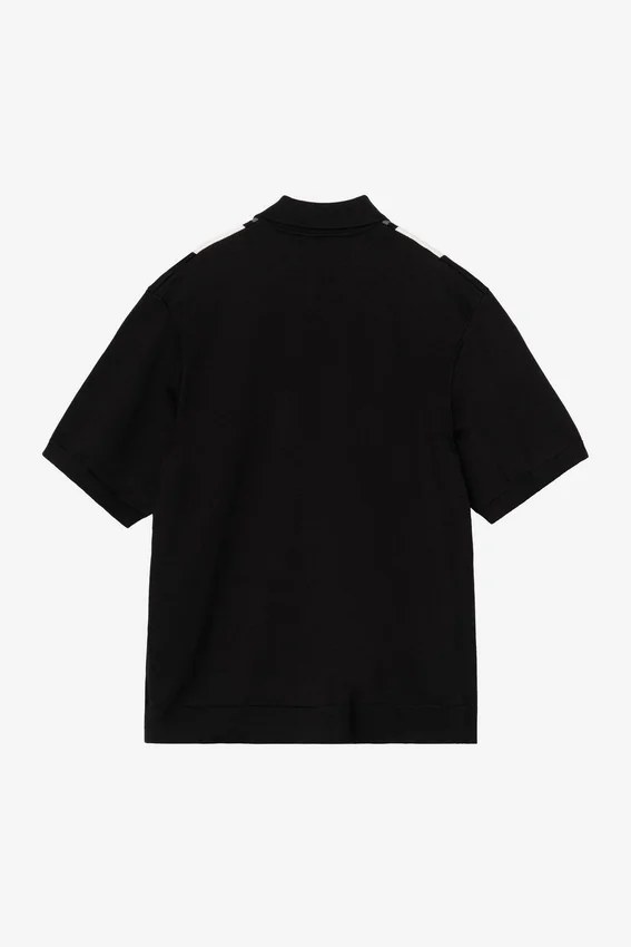 Camisas de punto de manga corta con rayas Mello Camisas de punto de manga corta con rayas Mello