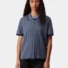 Camisas de punto Ramsey de manga corta para mujer Camisas de punto Ramsey de manga corta para mujer