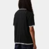 Camisas de punto Ramsey de manga corta para mujer Camisas de punto Ramsey de manga corta para mujer