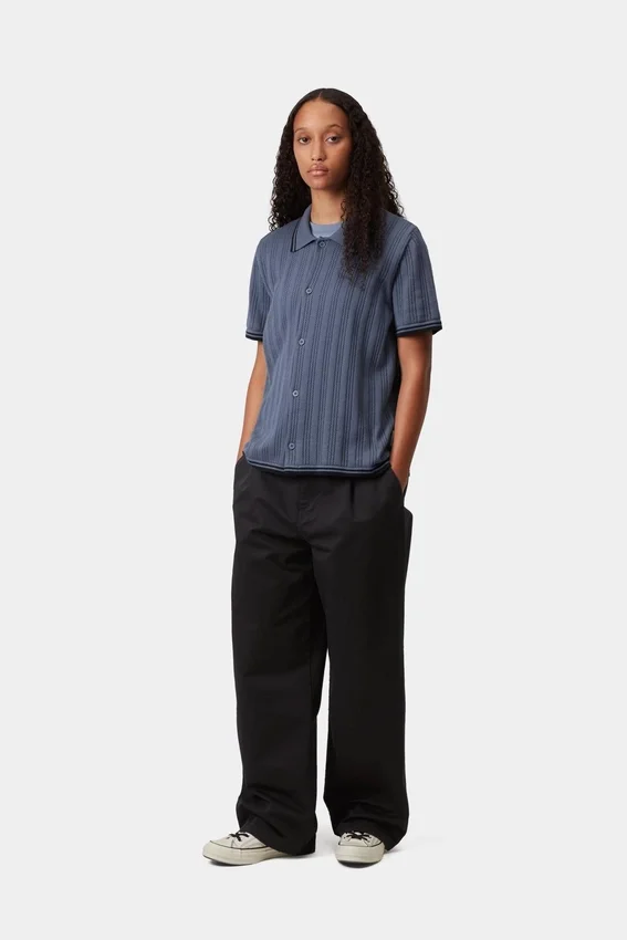 Camisas de punto Ramsey de manga corta para mujer Camisas de punto Ramsey de manga corta para mujer