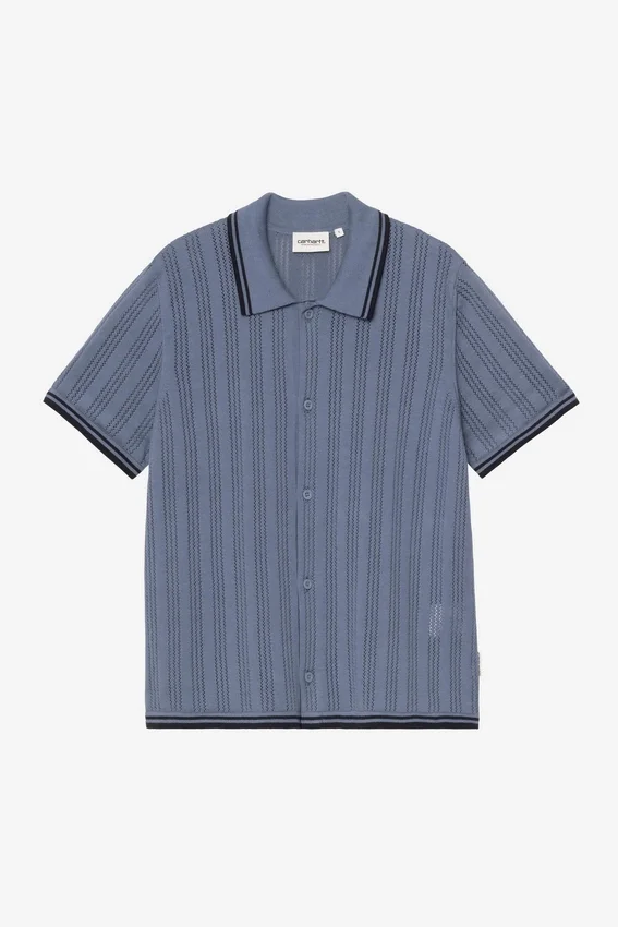 Camisas de punto Ramsey de manga corta para mujer Camisas de punto Ramsey de manga corta para mujer