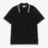 Camisas de punto Ramsey de manga corta para mujer Camisas de punto Ramsey de manga corta para mujer