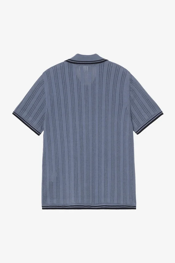Camisas de punto Ramsey de manga corta para mujer Camisas de punto Ramsey de manga corta para mujer