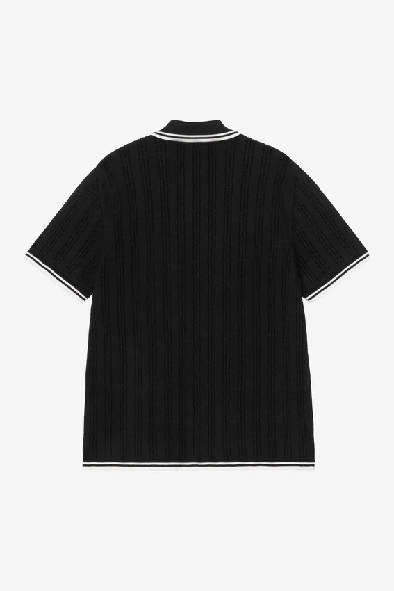 Camisas de punto Ramsey de manga corta para mujer Camisas de punto Ramsey de manga corta para mujer