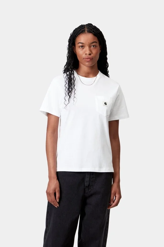 Camiseta con bolsillo para mujer Camiseta con bolsillo para mujer
