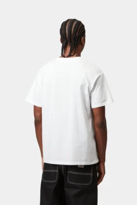 Camiseta con bordado Script