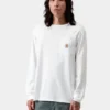 Camiseta de manga larga con bolsillo Camiseta de manga larga con bolsillo