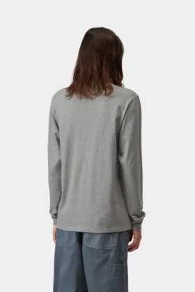 Camiseta de manga larga con bolsillo
