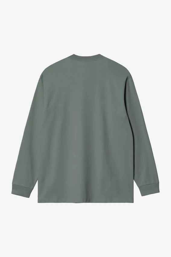 Camiseta de manga larga con bolsillo Camiseta de manga larga con bolsillo