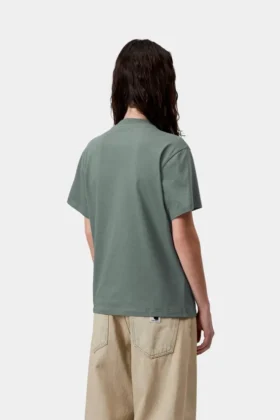 Camiseta de mujer con bordado de letras