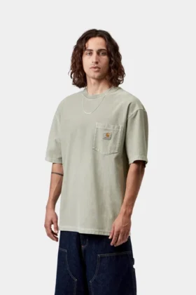 Camiseta holgada con bolsillo