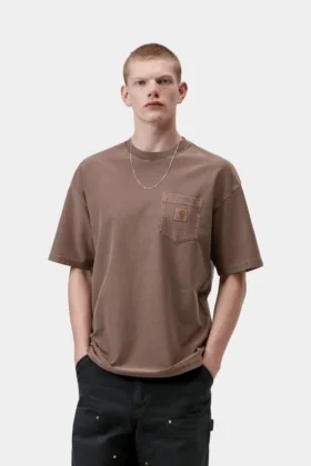 Camiseta holgada con bolsillo