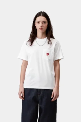 Camiseta Pocket Heart para mujer