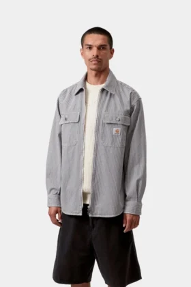 Chaqueta camisa Mercer Stripe