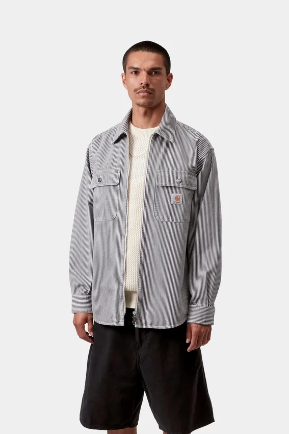 Chaqueta camisa Mercer Stripe Chaqueta camisa Mercer Stripe