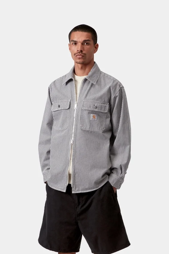 Chaqueta camisa Mercer Stripe Chaqueta camisa Mercer Stripe
