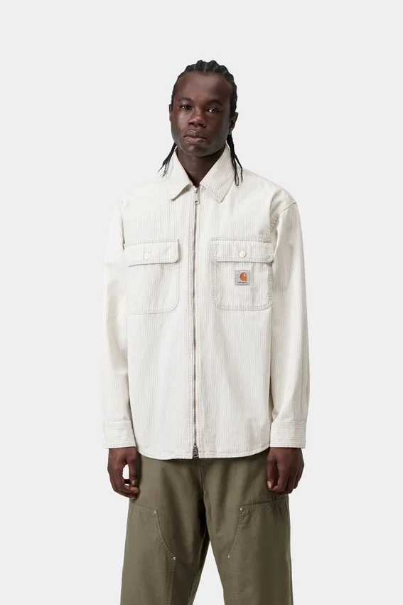 Chaqueta camisa Mercer Stripe Chaqueta camisa Mercer Stripe