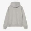 Chaqueta con capucha y letras American Script