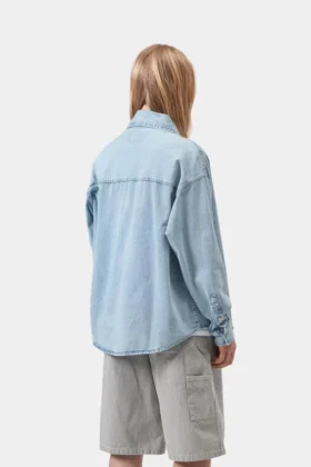 Chaqueta tipo camisa Alta para mujer Chaqueta tipo camisa Alta para mujer