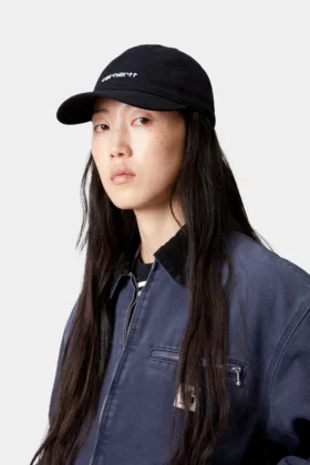 Gorra de lona con logotipo