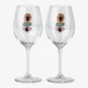 Juego de copas de vino Stacked Grapes Juego de copas de vino Stacked Grapes