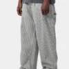 Mercer Stripe Single Knee Pant