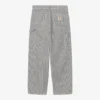 Mercer Stripe Single Knee Pant