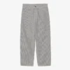 Mercer Stripe Single Knee Pant