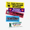 Pack de pegatinas para el parachoques