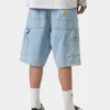 Pantalones Cortos con una sola rodilla – Denim