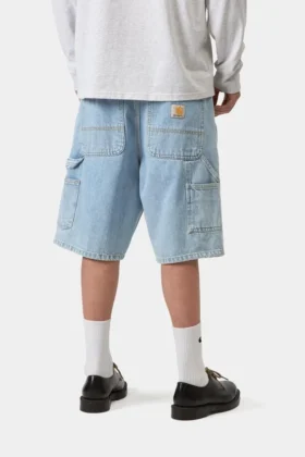Pantalones Cortos con una sola rodilla – Denim Pantalones Cortos con una sola rodilla – Denim