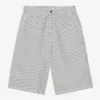 Pantalones Cortos de Mujer Mercer Stripe con una sola rodilla