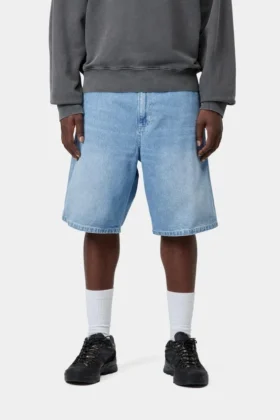Pantalones Cortos Simple – Denim