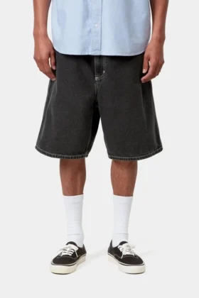 Pantalones Cortos Simple – Denim Pantalones Cortos Simple – Denim