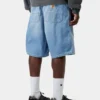 Pantalones Cortos Simple – Denim