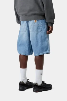 Pantalones Cortos Simple – Denim